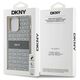 Original Case IPHONE 14 PRO MAX DKNY Hardcase Leather Mono Stripe & Metal Logo (DKHCP14XPRTHSLE) beige 3666339260521