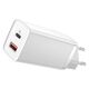 Baseus GaN2 Lite Quick Travel Charger USB+C 65W EU (white) 6953156232945