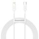 Baseus Superior Series Cable USB-C to Lightning, 20W, PD, 2m (white) 6953156205369