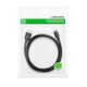 UGREEN nickel USB-C cable 0,25m black 6957303861149