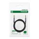 UGREEN AV183 Mini jack cable 3.5mm, AUX, 3m (black) 6957303827855