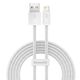 Baseus Dynamic cable USB to Lightning, 2.4A, 2m (White) 6932172602062