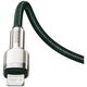 USB-C cable for Lightning Baseus Cafule, PD, 20W, 1m (green) 6953156202092