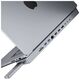 USB-C docking station / Hub for MacBook Pro 13" / 14" INVZI MagHub 12in2 with SSD tray (gray) 754418838457