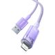 Fast Charging cable Baseus USB-A to Lightning Explorer Series 1m 2.4A (purple) 6932172628963