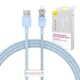 Fast Charging Cable Baseus Explorer 2.4A 1M (blue) 6932172628970