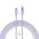 Fast Charging cable Baseus USB-C to Lightning  Explorer Series 2m, 20W (purple) 6932172629083