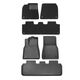 6-Piece Floor Mat for Tesla Baseus T-Space Series (black) 6932172634346