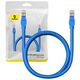 Round Cable Baseus Ethernet RJ45, Cat.6, 1m (blue) 6932172637149