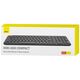 Baseus Tastatura Fara Fir - Baseus K01B (B00955504833-00) - Gray 6932172632953 έως 12 άτοκες Δόσεις