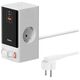 Baseus Priza Shuko Extension Cord, USB, 2xType-C, 65W - Baseus (PSLR000602) - White 6932172628604 έως 12 άτοκες Δόσεις