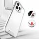 Crystal case for iPhone 16 Pro 6,3&quot; transparent big hole 5907457783270