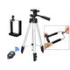 Tripod Phone Holder with Bluetooth Remote Control (DK3888) black and silver 5904161148548