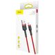 Baseus Cafule USB Lightning cable 2.4A 1m (black + red) 6953156274969