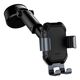 Gravity car mount for Baseus Tank phone with suction cup (black) 6953156226326