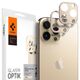 Camera Cover IPHONE 13 PRO / 13 PRO MAX Spigen Optik.TR Camera Protector 2-Pack gold 8809811856408