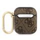 Original Case APPLE AIRPODS Guess 4G Script Metal Collection (GUA24GSMW) brown 3666339009724