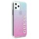 Original Case IPHONE 11 PRO MAX Guess Hard Case Glitter Gradient (GUHCN65PCUGLPBL) blue & pink 3700740469224