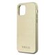 Original Case IPHONE 12 PRO MAX Guess Hardcase Iridescent (GUHCP12LIGLGO) gold 3700740481387