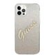 Original Case IPHONE 12 PRO MAX Guess Hardcase Glitter Gradient Script (GUHCP12LPCUGLSGO) gold 3700740494752