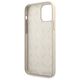 Original Case IPHONE 12 / 12 PRO Guess Hardcase Silicone Vintage (GUHCP12MLSVSGP) gray 3700740495254