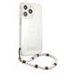 Original Case IPHONE 13 PRO Guess Hardcase White Pearl (GUHCP13LKPSWH) transparent 3666339025250