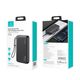 Powerbank 20000mAh PB60 22.5W 2xUSB QC3.0 + USB-C PD3.0 + Micro USB External Battery Fast Charge Usams US-CD168 black 6958444974385