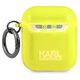 Original Case APPLE AIRPODS Karl Lagerfeld Cover Choupette (KLA2UCHFY) yellow 3666339009229