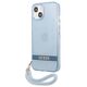 Case IPHONE 13 Guess Hardcase Translucent Stap (GUHCP13MHTSGSB) blue 3666339040680