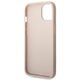 Original Case IPHONE 14 PLUS Guess Hard Case 4G Metal Gold Logo pink 3666339094126