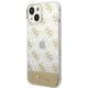 Original Case IPHONE 14 PLUS Guess Hardcase 4G Pattern Script gold 3666339090517