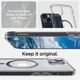 Case IPHONE 14 PLUS Spigen Ultra Hybrid Mag MagSafe Carbon Fibre transparent 8809811864175