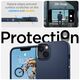 Case IPHONE 14 PLUS Spigen Liquid Air navy blue 8809811864052