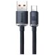 Baseus Crystal Shine cable USB to USB-C, 100W, 1.2m (black) 6932172602802