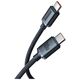 Baseus Crystal Shine cable USB-C to USB-C, 100W, 1.2m (black) 6932172602864