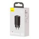 Baseus GaN2 Lite Quick Travel Charger USB+C 65W EU (black) 6953156232938