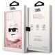 Original Case IPHONE 14 PLUS Karl Lagerfeld Hardcase Glitter Choupette Head (KLHCP14MLNCHCP) pink 3666339086978