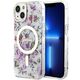 Original Case IPHONE 14 PLUS Guess Hardcase Flower MagSafe (GUHMP14MHCFWST) transparent 3666339115647