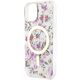 Original Case IPHONE 14 PLUS Guess Hardcase Flower MagSafe (GUHMP14MHCFWST) transparent 3666339115647