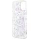 Original Case IPHONE 14 PLUS Guess Hardcase Flower MagSafe (GUHMP14MHCFWST) transparent 3666339115647