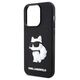 Original Case IPHONE 14 PRO MAX Karl Lagerfeld Hardcase Rubber Choupette 3D (KLHCP14X3DRKHNK) black 3666339122690