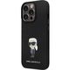 Original Case IPHONE 14 PRO Karl Lagerfeld Silicone Ikonik Metal Pin (KLHCP14LSMHKNPK) black 3666339165970