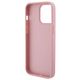 Original Case APPLE IPHONE 15 PRO Guess Hardcase Leather 4G Stamped (GUHCP15LP4EPMP) pink 3666339150327