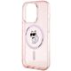 Original Case APPLE IPHONE 15 PRO Karl Lagerfeld Hardcase IML Choupette MagSafe (KLHMP15LHFCCNOP) pink 3666339162535