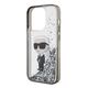 Original Case APPLE IPHONE 15 PRO MAX Karl Lagerfeld Hardcase Liquid Glitter Ikonik (KLHCP15XLKKNSK) transparent 3666339164102