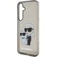 Original Case SAMSUNG GALAXY S24 Karl Lagerfeld Hardcase Glitter Karl&Choupette (KLHCS24SHNKCTGK) black 3666339242381