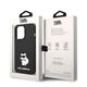 Case IPHONE 14 PRO MAX Karl Lagerfeld Hardcase Silicone Choupette (KLHCP14XSNCHBCK) black 3666339086756