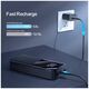 Powerbank 20000mAh 22.5W 2xUSB QC3.0 + USB-C PD3.0 + Micro USB External Battery Fast Charge JOYROOM JR-QP192 black 6941237185129