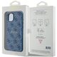 Original Case IPHONE 14 PLUS / 15 PLUS Guess Hardcase 4G Collection Leather Metal Logo MagSafe (GUHMP15MG4GFRB) blue 3666339226619