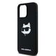 Karl Lagerfeld case for iPhone 15 Pro Max 6,7&quot; KLHMP15XSCHPPLK black HC Magsafe silicone sil Choupette head print 3666339257293